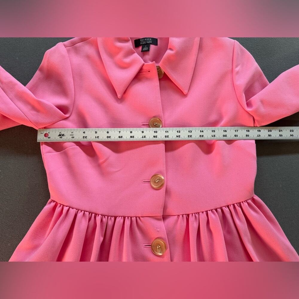 Halogen x Atlantic-Pacific Peplum Topper Jacket | Size M - Picture 7 of 8
